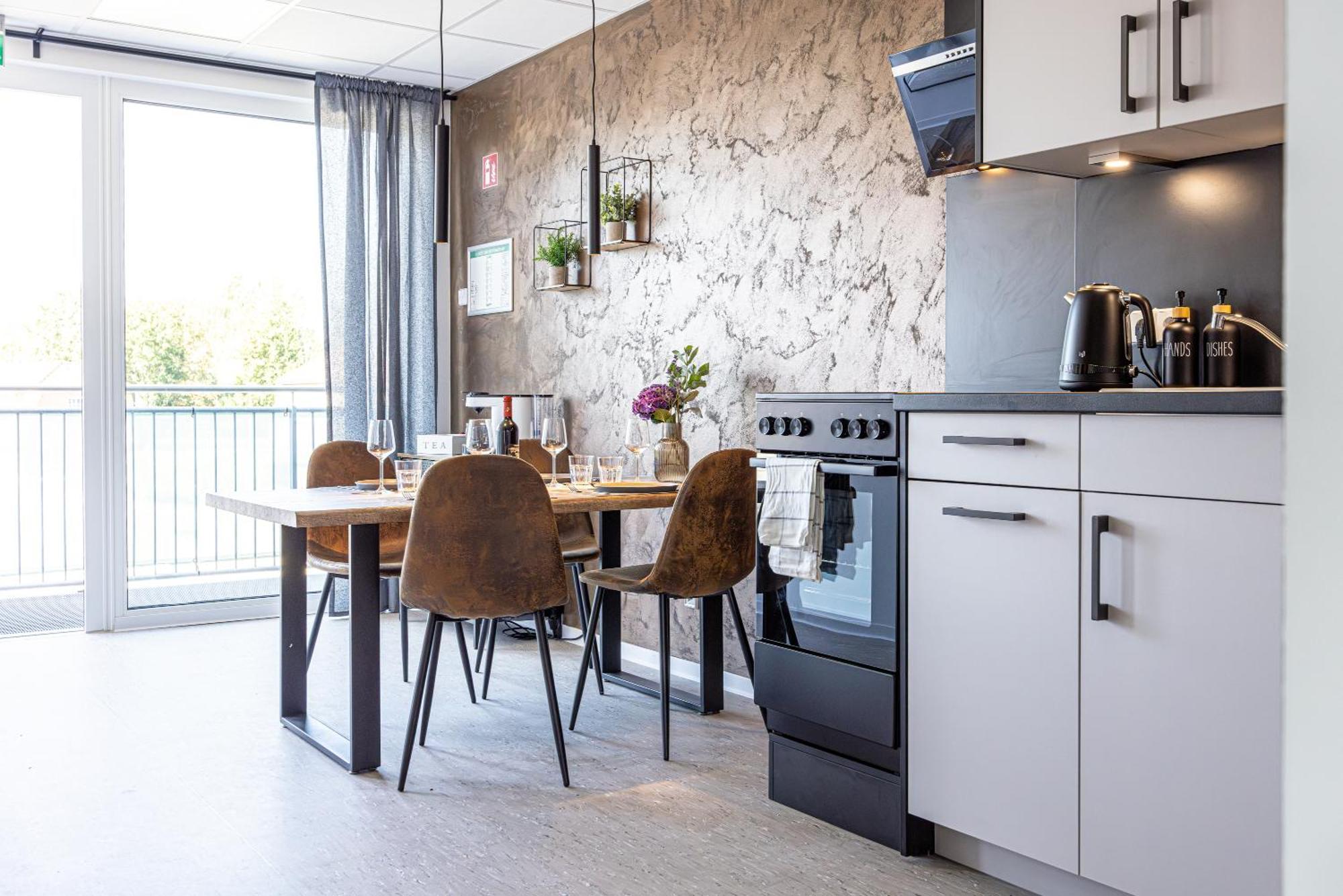 Hygge Homes - Cube Apartment Borstel  ภายนอก รูปภาพ