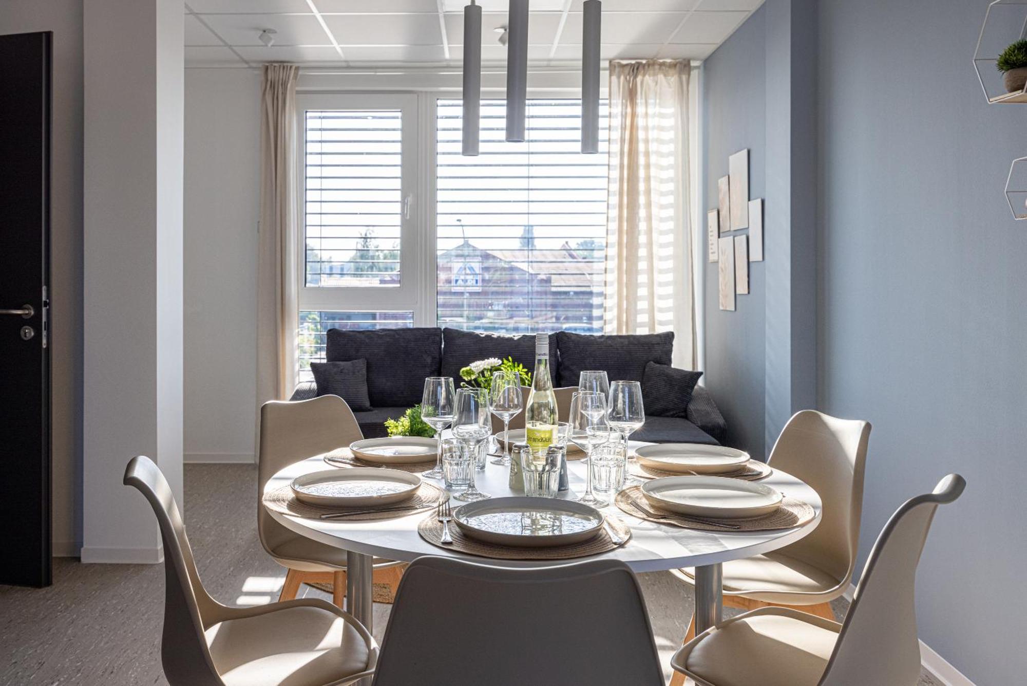 Hygge Homes - Cube Apartment Borstel  ภายนอก รูปภาพ